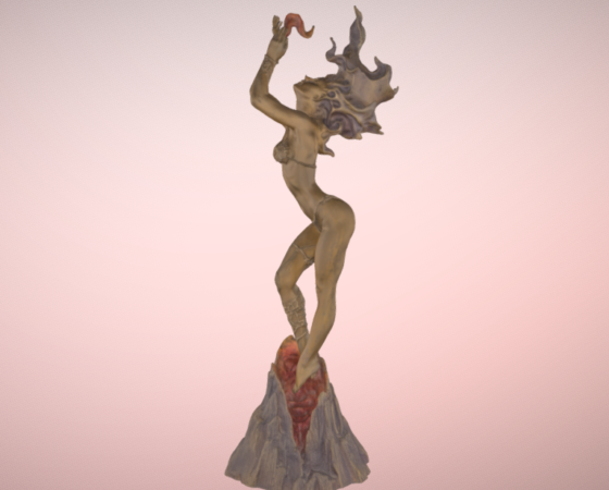 Fire Goddess Statue